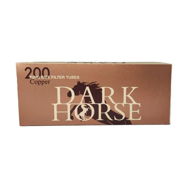 Сигаретные гильзы Dark Horse 200 шт. Цигаркові гильзи Dark Horse 200 шт.