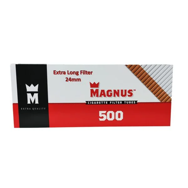 Сигаретные гильзы Magnus 500 шт. Фильтр 24 мм. Цигаркові гільзи Magnus 500 шт. Фільтр 24 мм.