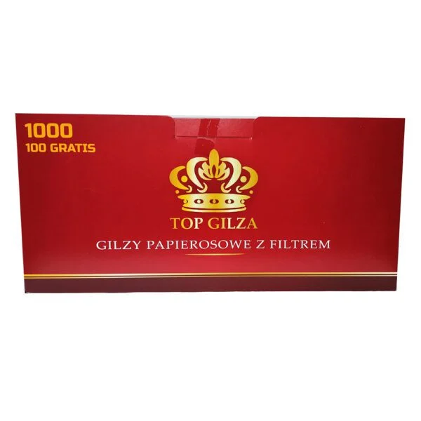 Цигаркові гільзи TOP GILZA 1000 шт. Сигаретные гильзы TOP GILZA 1000 шт.