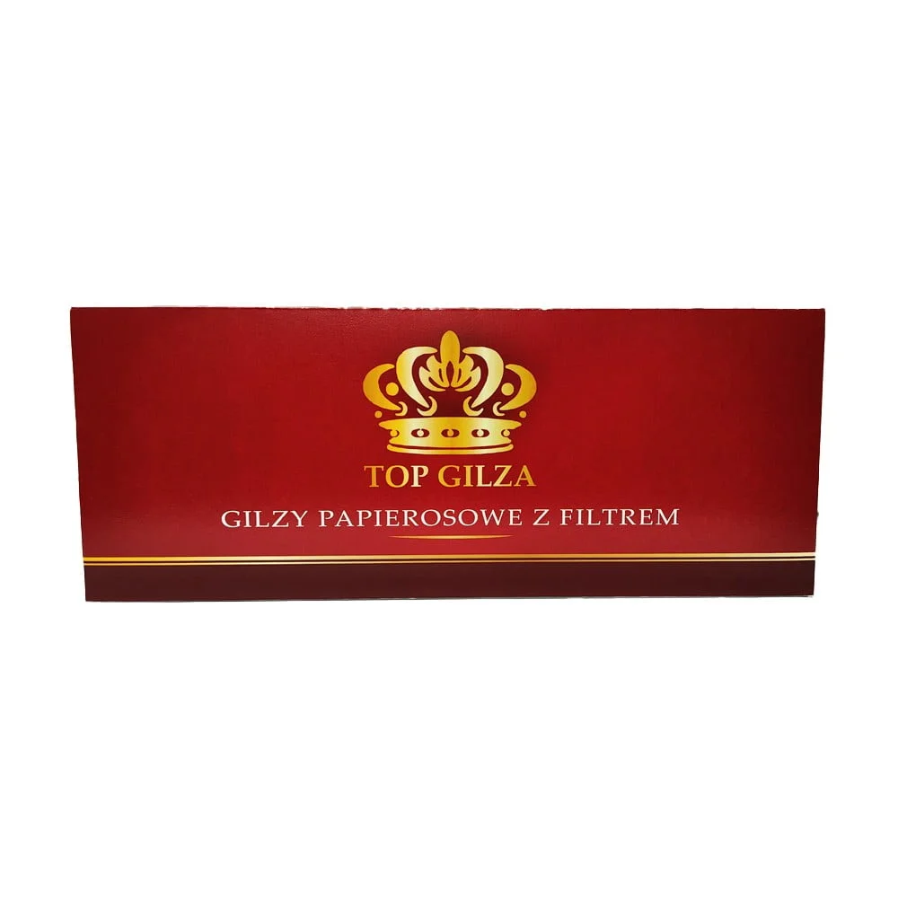 Цигаркові гільзи TOP GILZA 500 шт. Білі. Сигаретные гильзы TOP GILZA 500 шт. Белые.