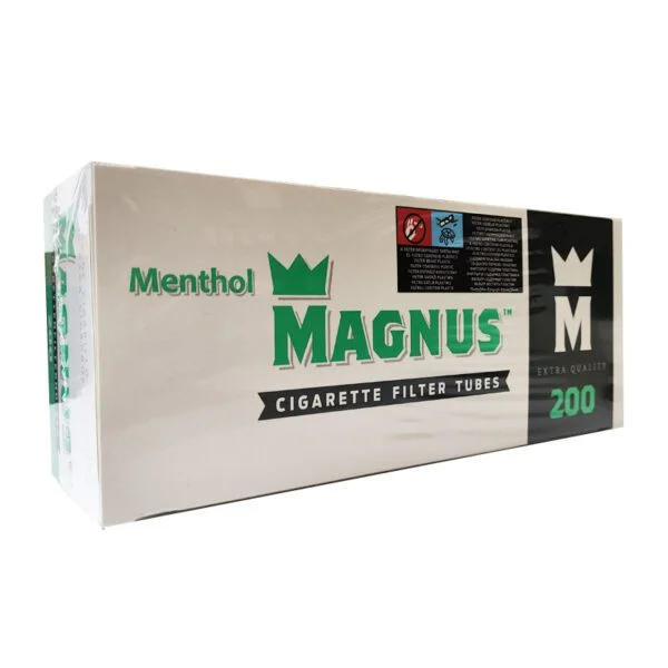 Цигаркові гільзи Magnus menthol 200 шт Сигаретные гильзы Magnus menthol 200 шт