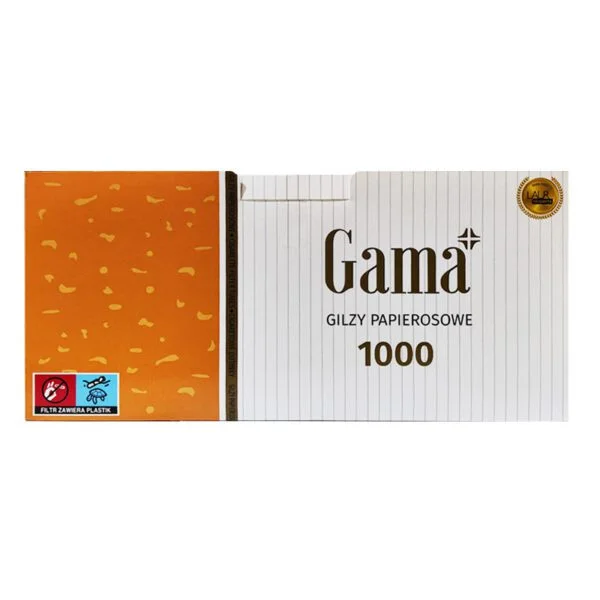 Цигаркові гільзи Gama 1000 шт. Сигаретные гильзы Gama 1000 шт.