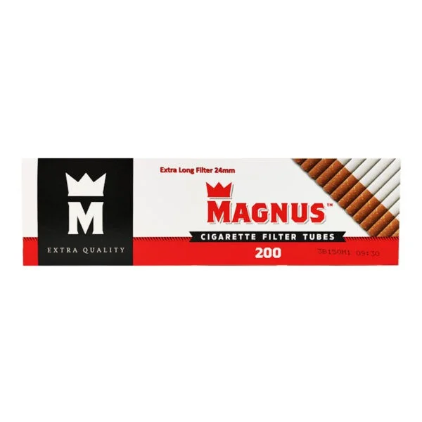 Сигаретные гильзы Magnus 500 шт. Фильтр 24 мм. Цигаркові гільзи Magnus 500 шт. Фільтр 24 мм.