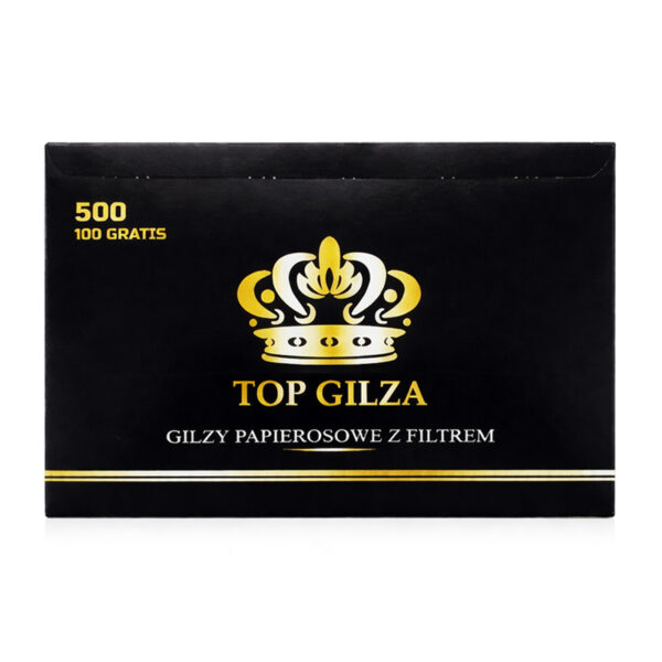Цигаркові гільзи TOP GILZA 500 шт. Чорні