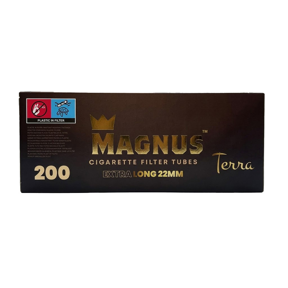 Цигаркові гільзи Magnus 200 шт. Фільтр 22 мм. Коричневі Сигаретные гильзы Magnus 200 шт. Фильтр 22 мм. Коричневые