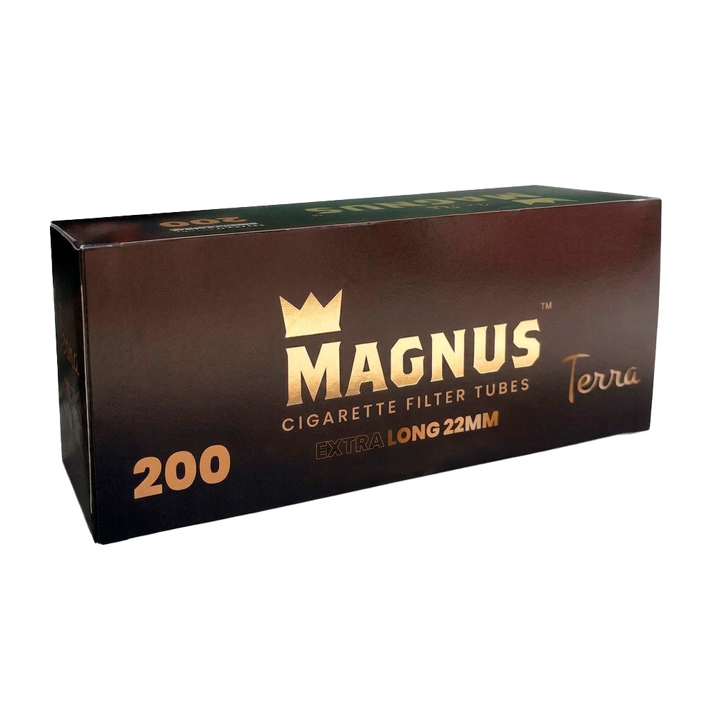 Цигаркові гільзи Magnus 200 шт. Фільтр 22 мм. Коричневі Сигаретные гильзы Magnus 200 шт. Фильтр 22 мм. Коричневые